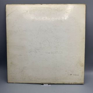 The Beatles White Album 1968 Lp Apple Numbered Side Load W/ Poster
