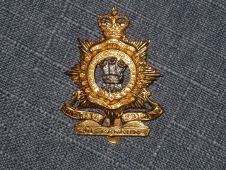 Qc Canadian Cap Badge Royal Regiment Of Canada