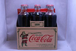 Coca Cola Circa 1899 Limited Edition Christmas 6 Pack With Carrier Never Opened
