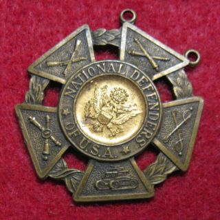 National Defenders Of U.  S.  A.  Badge,  1941 Maneuvers Badge
