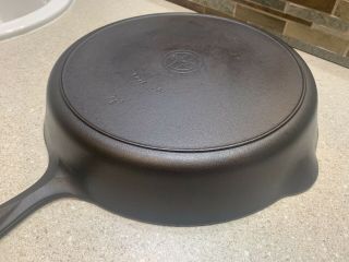 Vintage Griswold No.  12 Cast Iron Skillet 719 B Erie PA.  Heat Ring Restored 3
