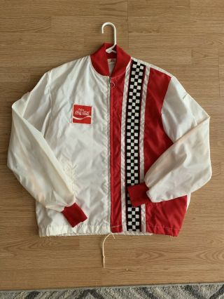 Coca Cola Racing Jacket Made In Usa Vintage 1970s Men’s Large