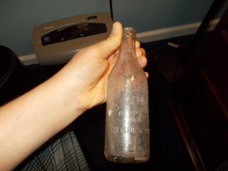 Vintage The Tampa Fla.  Bottling Co.  Coca - Cola " Dixie " On Bottom - Clear Bottle
