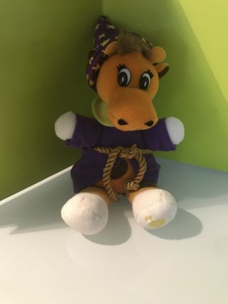 Toys " R " Us Wizard Geoffrey The Giraffe Mini Plush - Very Rare