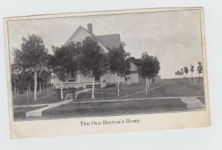 Canova,  Sd / The Old Doctors Home / Doctor Mcnamee / Advert