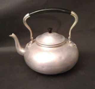 Mid 20thc Viking British Colony Hong Kong Aluminum Kettle Teapot,