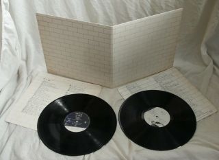 Pink Floyd The Wall 1st Uk Press 2u/3u/3u/2u - Rarely Played Vinyl,  Audio