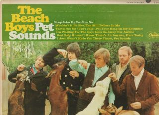 The Beach Boys Pet Sounds Lp 1966 Capitol Mono T 2458 God Only Knows Cond