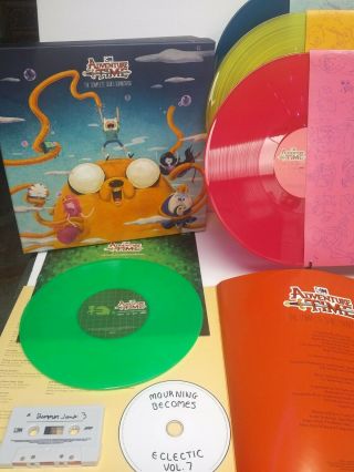 Adventure Time The Complete Series Soundtrack Box Set Complete Opened