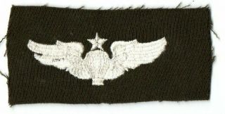 World War Ii Us Army Air Force Senior Balloon Pilot Badge Patch