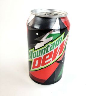 Mtn Mountain Dew Puerto Rico Limited Edition Can Bottom Opened