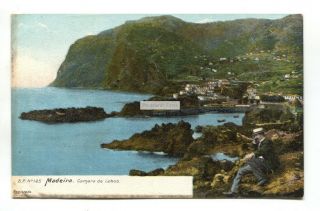 Madeira - Camara De Lobos,  Coastal Town - Old Postcard