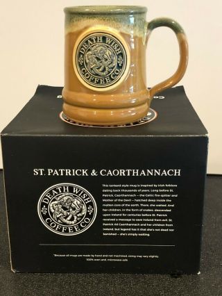 Death Wish Coffee Mug - 2019 St Patrick & Caorthannach