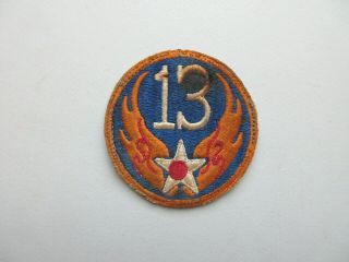 Ww2 U.  S Army Air Forces 13th Air Force Military Patch