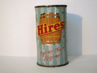 Hires Root Beer Flat Top Soda Can Los Angeles