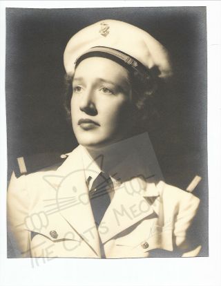 Ww2 Nnc Navy Nurse Corps Womens White Summer Uniform Picture