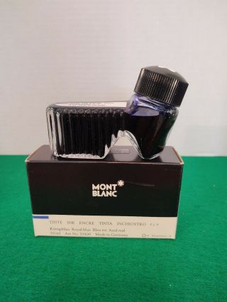 Montblanc Fountain Pen Refill Ink Bottle 50ml Made In Germany