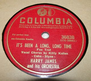78 Rpm Harry James - It 