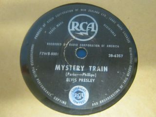 Record 78 10  Elvis Presley Mystery Train Zealand Pressing 907