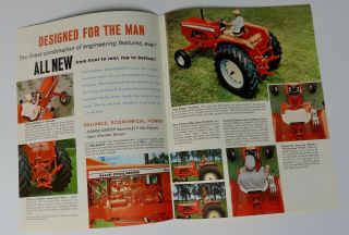 1964 Allis Chalmers 190 One - Ninety Tractor Brochure Hard To Find 2