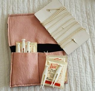 Vintage Travel Laundry Kit/ 