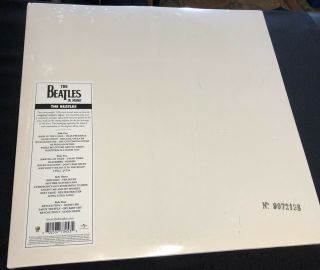 The Beatles The White Album 180g Uk Mono 2014 Audiophile Embossed 9072198