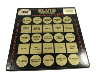 Elvis Presley The Other Sides 4 Lp Box Worldwide Vol.  2 Lpm - 6402,  Wardrobe