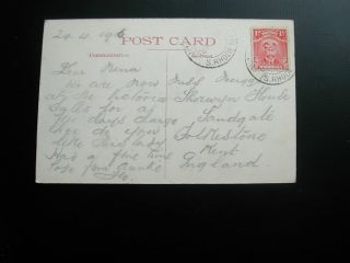 South Rhodesia Old Postcard : A Matabele Belle,  Victoria Falls 1916 2