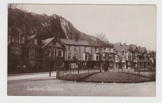 Old Real Photo Card Southend Mumbles Swansea The Gower Wales Around 1910
