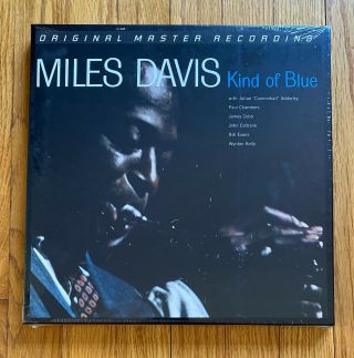 Mfsl Miles Davis Kind Of Blue 180g 2 Lp 45rpm Box Set Mobile Fidelity