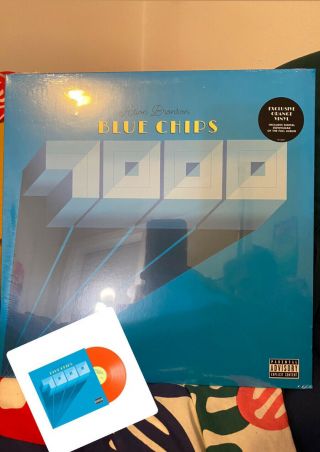 Action Bronson Blue Chips Orange Vinyl Limited Edition Rare
