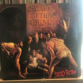Skid Row Slave To The Grind Us Lp Ultrasonic