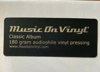Sade Love Deluxe Music On Vinyl 2010 Pressing NM/NM 2