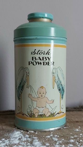 Vintage Stork Baby Powder Lorie Perfumers