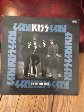 Kiss Vestido Para Matar Vinyl Argentina Raro 1981