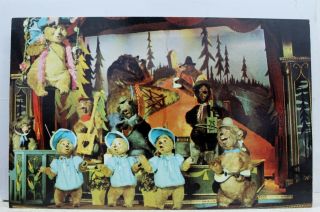 Walt Disney World Country Bear Jamboree Postcard Old Vintage Card View Standard