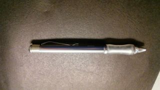 Sensa Classic Crystal Silver Twist Action Ballpoint Pen W/ Chrome Trim 3com Logo