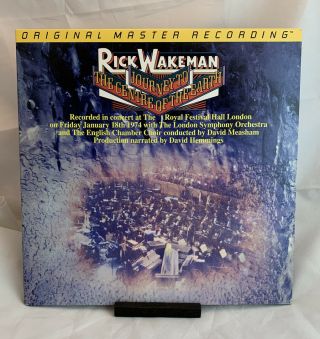 Rick Wakeman Of Yes Journey To The Centre Earth Mfsl 200 Gram Vinyl Lp 1995 Nm
