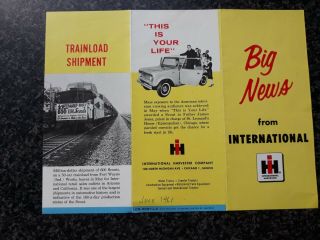 Ih Cub Cadet International Harvester 1961 Scout Big News