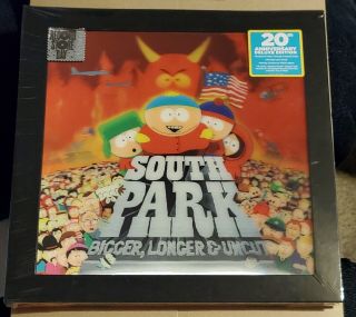 Rsd 2019 South Park Bigger Longer Film Soundtrack 2lp Record Store Day Red Vinyl