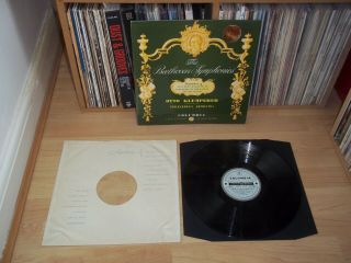 BEETHOVEN Symphony No.  4 KLEMPERER UK 1960 COLUMBIA B/S SAX 2354 Ed.  1 LP 2
