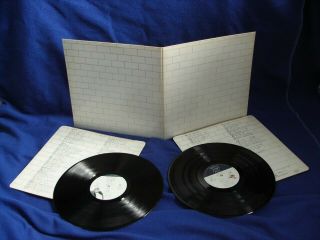 Pink Floyd The Wall 1st Uk Press Stunning Nm - Vinyl Upgrade Looks Unplayed