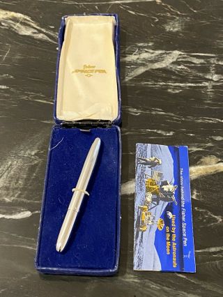 Vintage Fisher Space Pen Chrome Bullet Pen