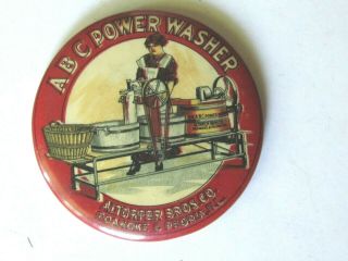 A.  B.  C.  Power Washer Pocket Mirror Altorfer Bros Co.  Roanoke & Peoria Illinois