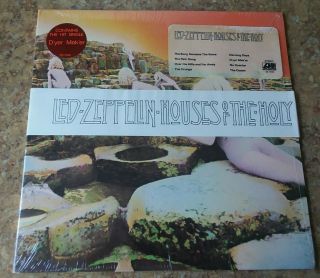 Led Zeppelin Houses Of The Holy Lp Atlantic Sd 7255 (vinyl) In Shrink W/ Hype.