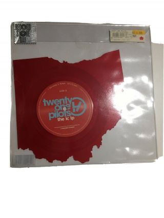 Twenty One Pilots The Lc Lp Vinyl Red Tanslucent Ohio - Shaped