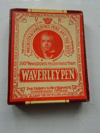 Box Of Waverley Pen Nibs Victorian Macniven & Cameron