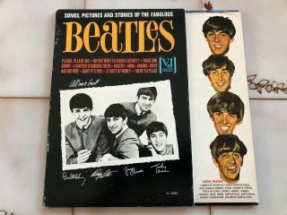Songs,  Pictures And Stories Of The Fabulous Beatles Mono Vee&jay Rainbow Label