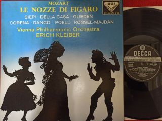 Kleiber Mozart Le Nozze Di Figaro Decca Speakers Corner 4lp Box Sxl 2087 - 90
