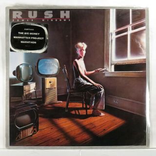 Rush ‎– Power Windows 1985 1st Us Issue Lp N Peart,  G Lee,  A Lifeson